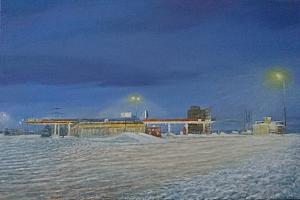 Celso Martinez Naves Keskastel 40 x 60 cm .JPG